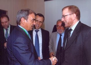 Foto 2 Jornada ES Rabat Presi CEPES y Ministro marroqui de Asuntos Generales - Ucomur