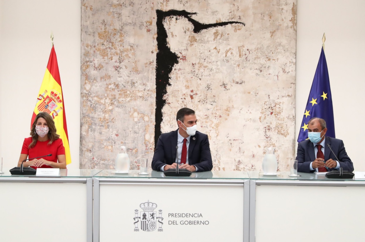 Sánchez confirma la participación activa de la Economía Social en los planes y fondos de recuperación