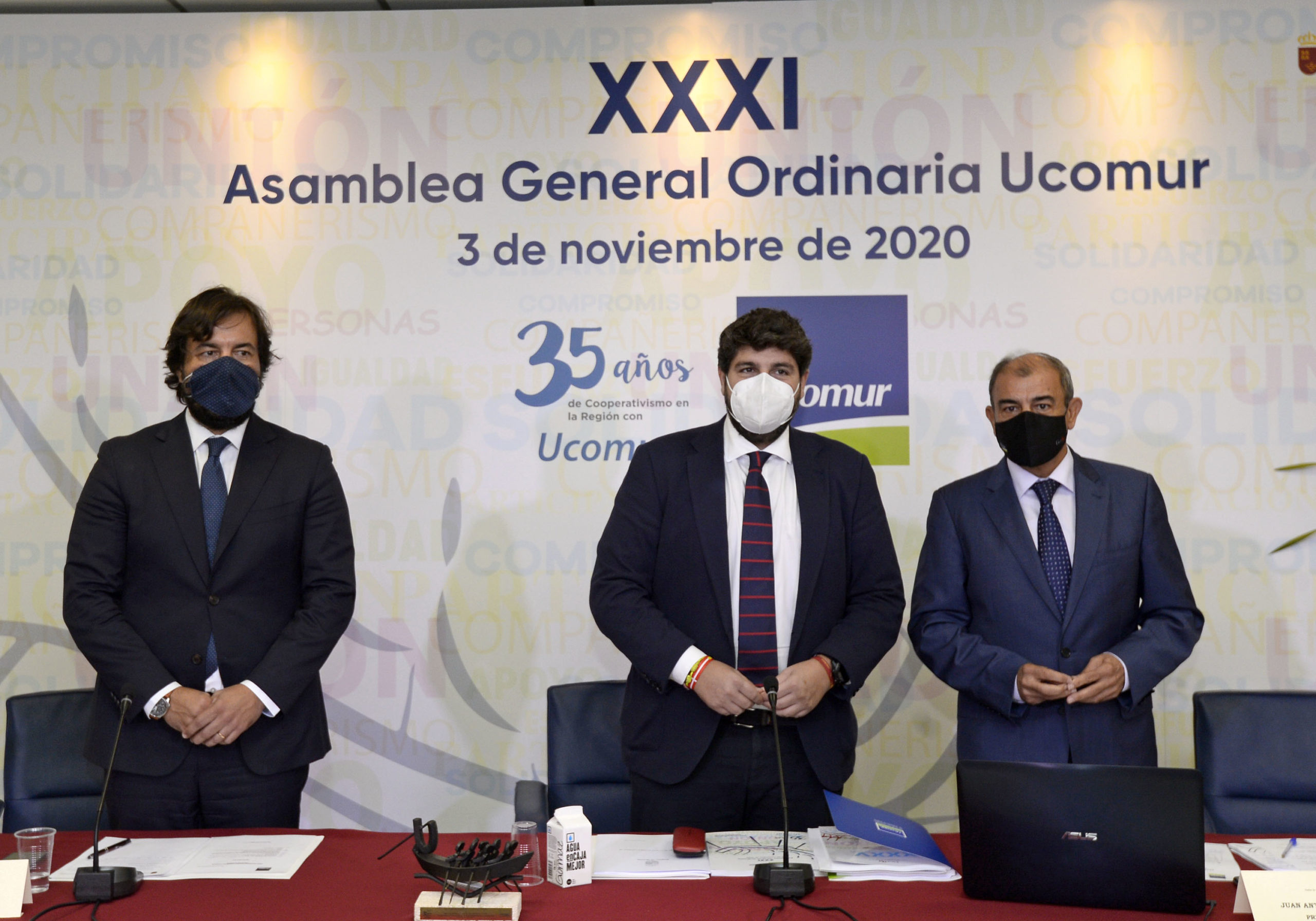 El pasado 3 de noviembre de 2020 tuvo lugar la celebración de la XXXI asamblea general ordinaria de la Unión de Cooperativas de Trabajo Asociado de la Región de Murcia.