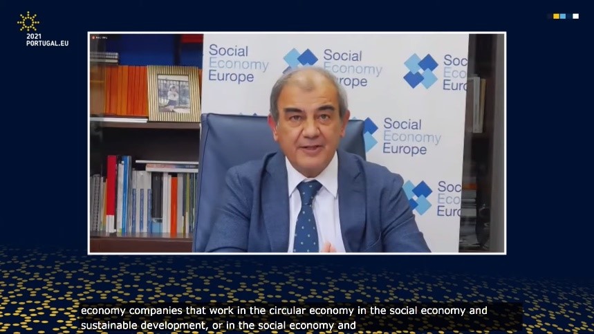 Presidente de Social Economy Europe, CEPES y UCOMUR, Juan Antonio Pedreño
