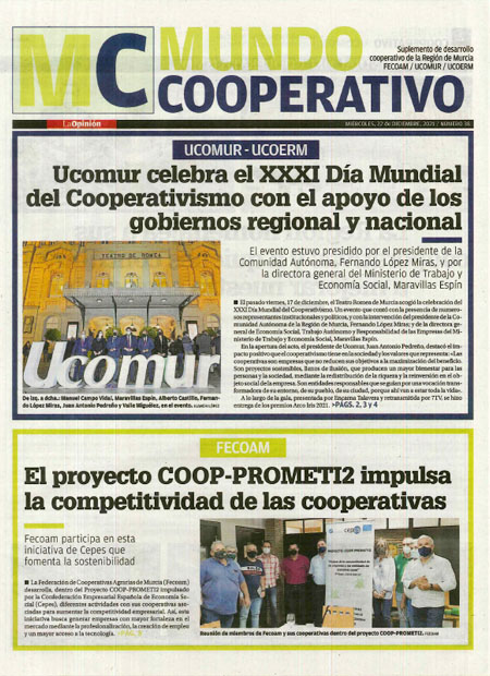 Ucomur celebra el XXXI Día Mundial del Cooperativismo con el apoyo de los gobiernos regional y nacional