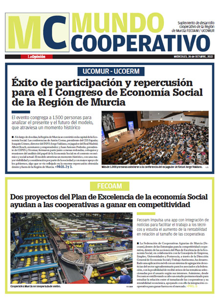 Éxito de participación y repercusión para el I Congreso de Economía Social de la Región de Murcia