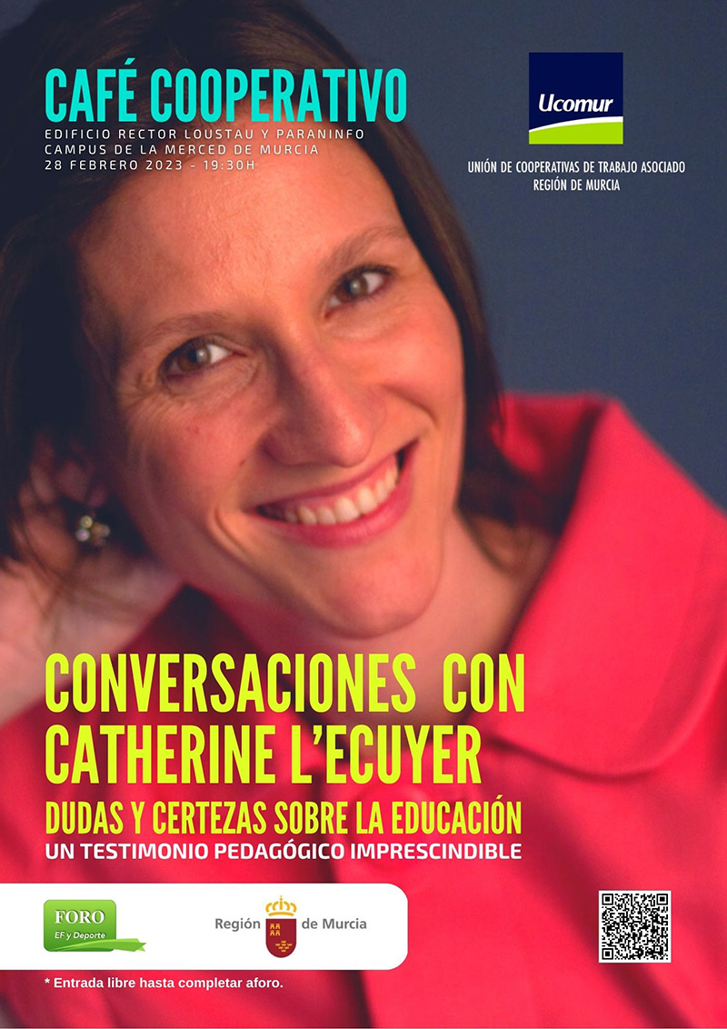 Café Cooperativo 28 febrero 2023 – «CONVERSACIONES CON CATHERINE L’ECUYER»