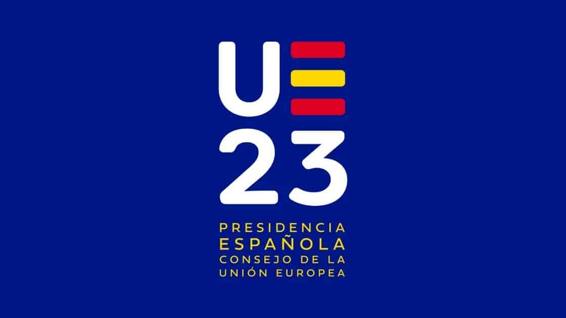 Imagen oficial de la Presidencia Española del Consejo de la Unión Europea