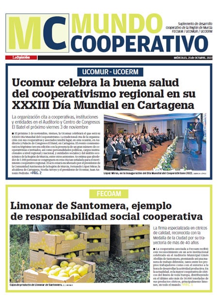 Ucomur celebra la buena salud del cooperativismo en su XXXIII Día Mundial en Cartagena