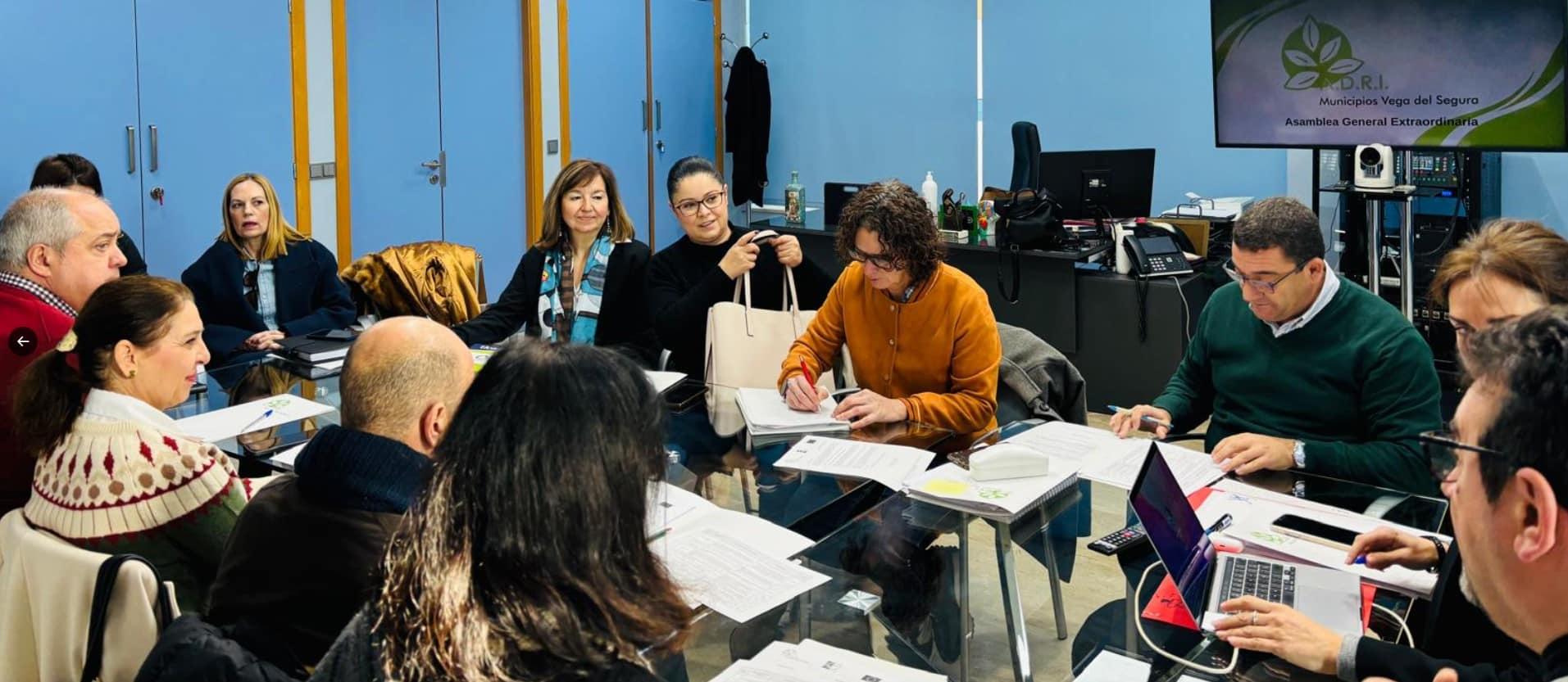 Participamos en la Asamblea del Grupo de Acción Local de la Vega del Segura (ADRI) en el Ayto. Archena Colaboramos en fomentar el cooperativismo y la economía social por medio de iniciativas de impulso al modelo y a sus empresas. bajo el proyecto europeo EFESO