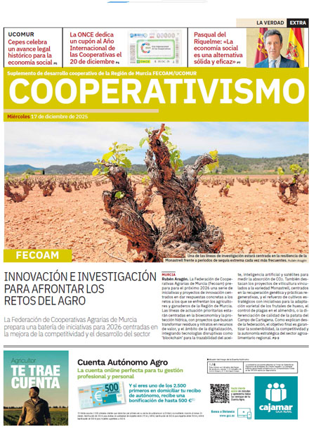 Especial Cooperativismo 1 Murcia y la Región han estado en el centro del debate europeo e internacional sobre economía social