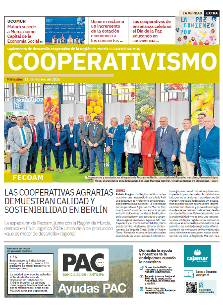 Especial Cooperativismo 4 Murcia cede el testigo a Mataró tras un año clave como Capital Española de la Economía Social