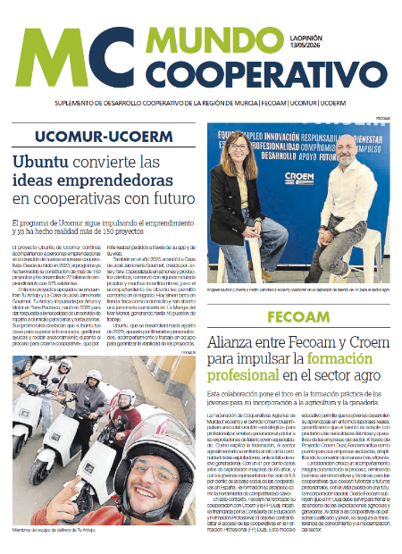 Especial Cooperativismo 3 Ubuntu convierte las ideas emprendedoras en cooperativas con futuro