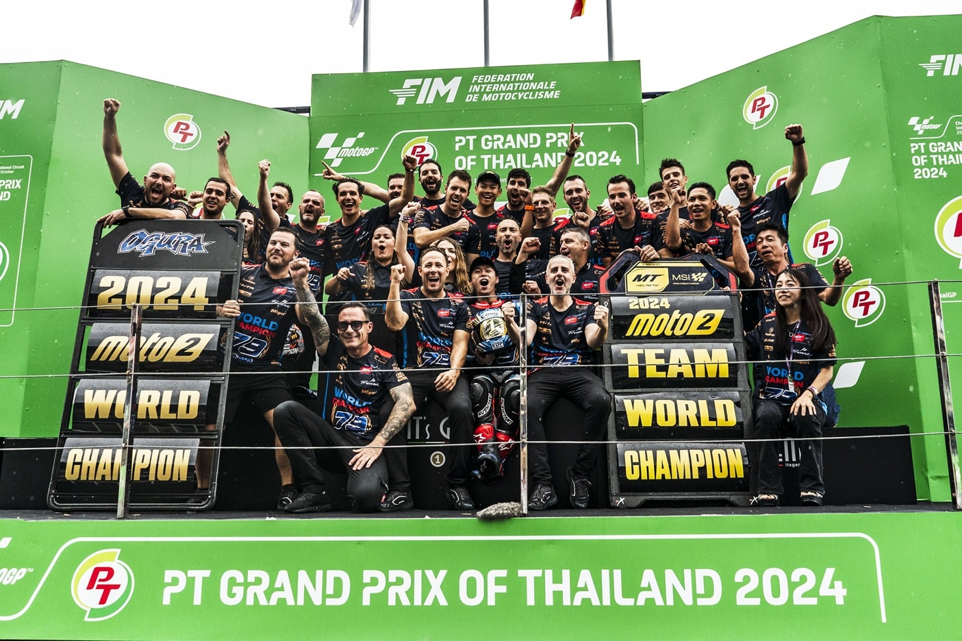 MSI Racing Team - Ai Ogura 79 Vencedor MUNDIAL Moto2 2026