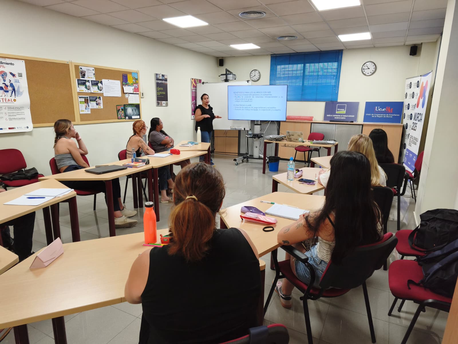 Ucomur refuerza su oferta formativa en la Región de Murcia con nuevos itinerarios de empleabilidad 2 CURSO ACNEE UCOMUR